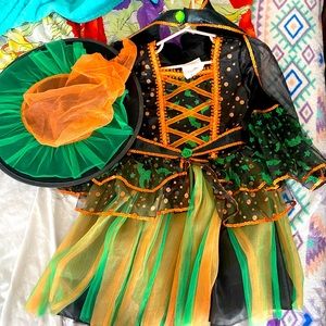 Child’s Halloween witch costume
